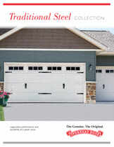 Traditional Steel Garage Door Brochure Cover