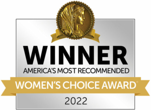 Women's Choice Award 2022 Medal For outstanding Repair and Service