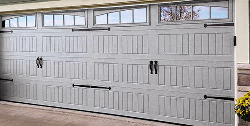 insulated steel garage door gray v5 panel